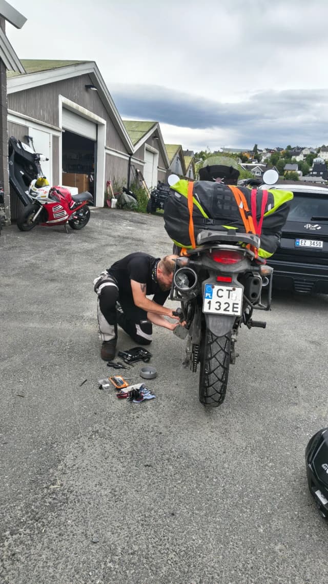 Serwis i lecimy dalej 🏍️